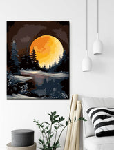 Painting by Numbers Nature Mountains Canyon